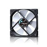 فراكتال ديزاين FD-FAN-DYN-X2-GP12-WT نظام تبريد هيكل كمبيوتر مقاس 12 سم باللون الأسود، الأبيض