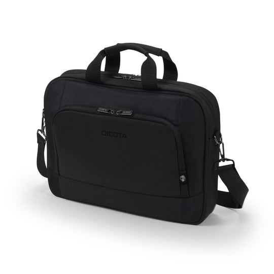 DICOTA Eco Top Traveller BASE - 35.8 cm (14.1") Laptop Toploader Bag - Black