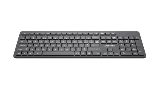 eSTUFF GLB211302 - USB Wired Office Keyboard - QWERTY UK English - Black