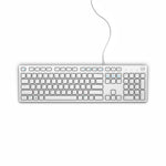 DELL KB216 keyboard USB QWERTY US International White