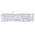 Apple Magic keyboard USB + Bluetooth Dutch Aluminium, White