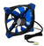 Inter-Tech N-120-B Computer case Fan Black, Blue