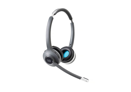 Cisco Headset 562 - Wireless Stereo DECT Headset with Multi-Source Base - Charcoal