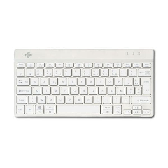 R-Go Tools Compact Break RGOCOFRWLWH keyboard Bluetooth AZERTY French White