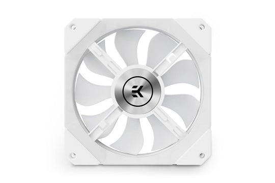 EK Water Blocks EK-Quantum Impulse 120 D-RGB PWM Fan - 120mm - White