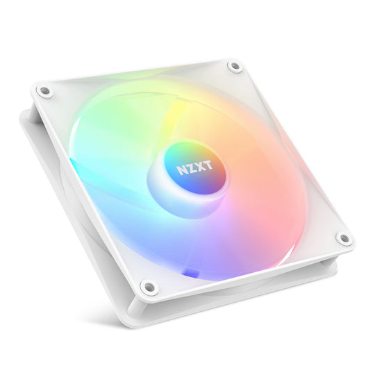 مروحة حافظة الكمبيوتر NZXT F140 RGB Core، بحجم 14 سم، باللون الأبيض، قطعة واحدة