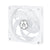 ARCTIC P12 PWM PST (White/Transparent) Pressure-optimised 120 mm Fan with PWM PST