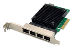 Digitus DN-10136 Quad-Port 2.5G PCIe Network Card (Realtek RTL8125B)