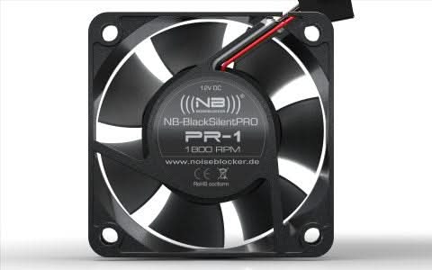 Noiseblocker BlackSilent Pro Case Fan - 6cm - Black
