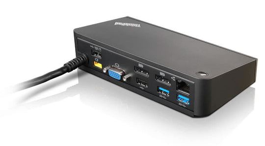 Lenovo 40A40090DK notebook dock/port replicator Wired USB 3.2 Gen 1 (3.1 Gen 1) Type-A Black