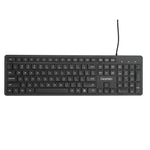 eSTUFF GLB211202 keyboard USB QWERTY US International Black