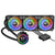 Thermaltake Floe DX RGB 360 TT Premium Edition Processor All-in-one liquid cooler 14 cm Black 1 pc(s)