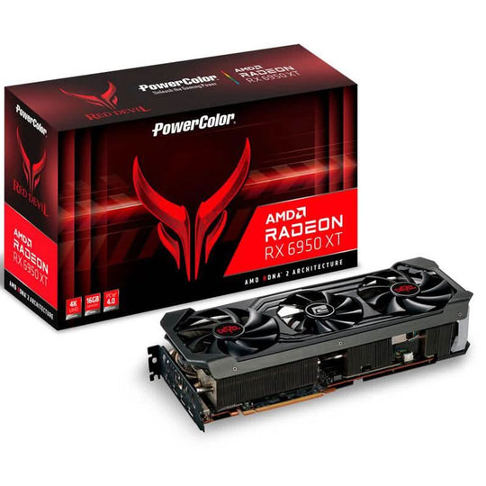 بطاقة رسومات باوركلر ريد ديفل AMD راديون RX 6950 XT مع ذاكرة GDDR6 16جيجا سعة 16 جيجا pci_e_x16