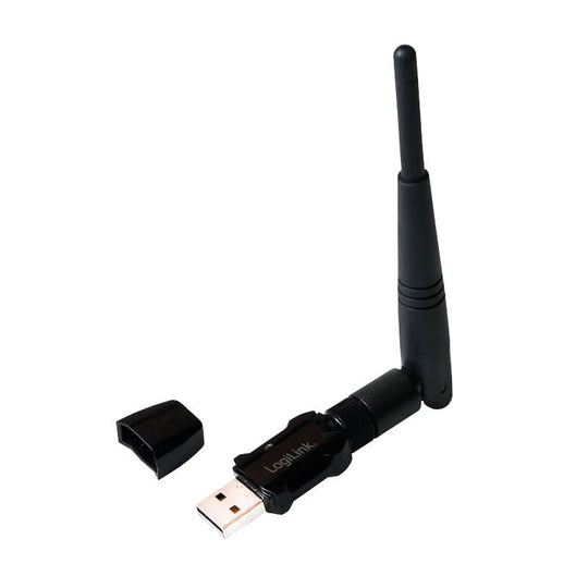 LogiLink WL0238 Dual-Band Wireless USB Adapter - AC433 with External Antenna