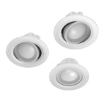 Hama WLAN LED Built-In Spotlight, Adjustable, Voice/App Control, 5 W, 3 pc(s), white