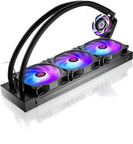 RAIJINTEK EOS 360 RBW Processor All-in-one liquid cooler 12 cm Black 1 pc(s)