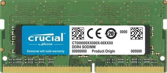 Crucial CT32G4SFD832AT memory module 32 GB 1 x 32 GB DDR4 3200 MHz
