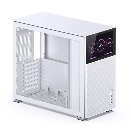 Jonsbo D41 Mesh Screen Mid-Tower ATX PC Case - White