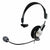 Andrea Communications NC-181 Headset Wired Head-band Office/Call center Black, Silver