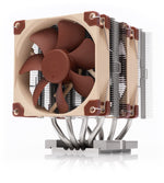 مبرد هواء للمعالج Noctua NH-D9 DX-4677 4U، بحجم 9.2 سم، باللونين البيج والبني مع هيكل من الألومنيوم