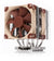 Noctua NH-D9 DX-4677 4U computer cooling system Processor Air cooler 9.2 cm Aluminium, Beige, Brown