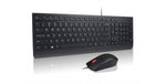 Lenovo 4X30L79917 keyboard Mouse included USB French, German, Swiss Black