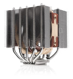 نظام تبريد الكمبيوتر Noctua NH-D12L مبرد هواء المعالج من الألومنيوم، بيج، بني