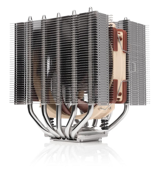 Noctua NH-D12L computer cooling system Processor Air cooler Aluminium, Beige, Brown
