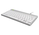 R-Go Tools Compact Break RGOCOCHWDWH keyboard USB QWERTZ Chinese Simplified, Chinese Traditional White