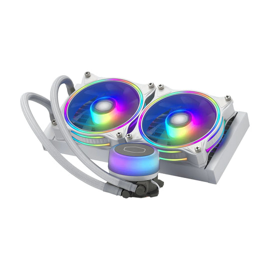 Cooler Master MasterLiquid ML240 Illusion AIO Cooler - 240mm ARGB - White