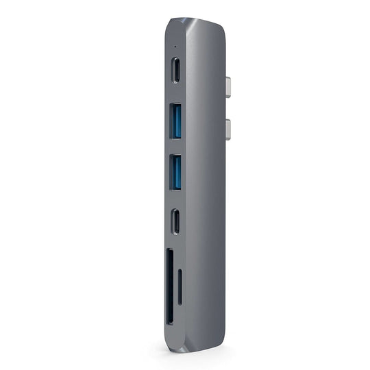 Satechi ST-CMBPM notebook dock/port replicator USB 3.2 Gen 1 (3.1 Gen 1) Type-C Grey